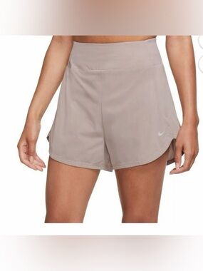 Nike Women’s Dri-Fit Bliss High-Waisted 3” Brief-Lined Shorts - Size Small